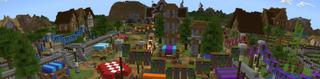 Panorama of the Minecraft Bedrock Marketplace product Artisan Market created by JFCrafters.