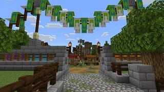 Screenshot of the Minecraft Bedrock Marketplace product Artisan Market created by JFCrafters.