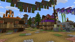 Screenshot of the Minecraft Bedrock Marketplace product Artisan Market created by JFCrafters.