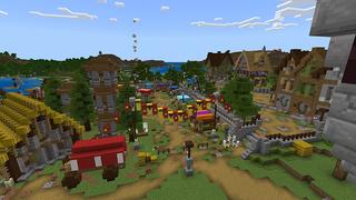 Screenshot of the Minecraft Bedrock Marketplace product Artisan Market created by JFCrafters.