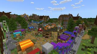Screenshot of the Minecraft Bedrock Marketplace product Artisan Market created by JFCrafters.
