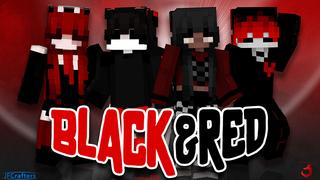Thumbnail of the Minecraft Bedrock Marketplace product Black and Red created by JFCrafters.