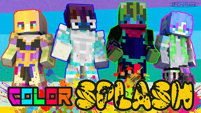 Thumbnail of the Minecraft Bedrock Marketplace product Color Splash created by JFCrafters.