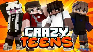 Thumbnail of the Minecraft Bedrock Marketplace product Crazy Teens created by JFCrafters.