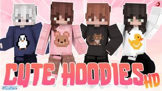 Thumbnail of the Minecraft Bedrock Marketplace product Cute Hoodies HD created by JFCrafters.