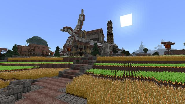 Screenshot of the Minecraft Bedrock Marketplace product Draco Dynasty created by JFCrafters.