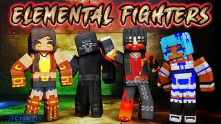 Thumbnail of the Minecraft Bedrock Marketplace product Elemental Fighters created by JFCrafters.