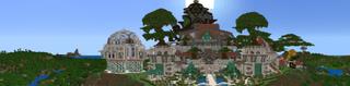Panorama of the Minecraft Bedrock Marketplace product Elvenglen created by JFCrafters.