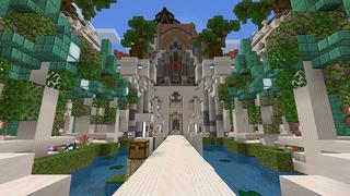 Screenshot of the Minecraft Bedrock Marketplace product Elvenglen created by JFCrafters.