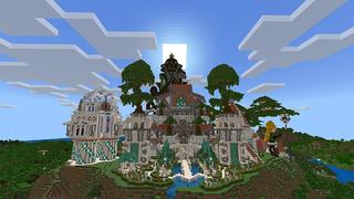 Screenshot of the Minecraft Bedrock Marketplace product Elvenglen created by JFCrafters.