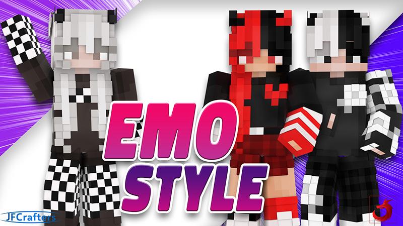 Emo Style by JFCrafters | CHUNK - Minecraft Bedrock Marketplace Explorer