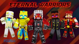 Thumbnail of the Minecraft Bedrock Marketplace product Eternal Warriors created by JFCrafters.