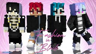 Thumbnail of the Minecraft Bedrock Marketplace product Fashion In Black created by JFCrafters.