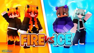 Thumbnail of the Minecraft Bedrock Marketplace product Fire Vs Ice created by JFCrafters.