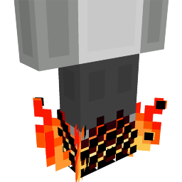 Thumbnail of the Minecraft Bedrock Marketplace product Flame Boots created by JFCrafters.