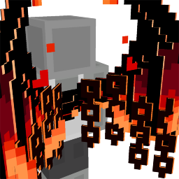 Thumbnail of the Minecraft Bedrock Marketplace product Flame Jailer Wings created by JFCrafters.