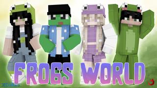 Thumbnail of the Minecraft Bedrock Marketplace product Frogs World created by JFCrafters.