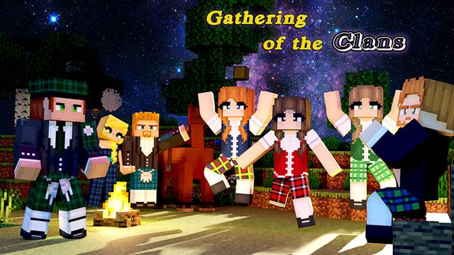 Thumbnail of the Minecraft Bedrock Marketplace product Gathering of the Clans created by JFCrafters.