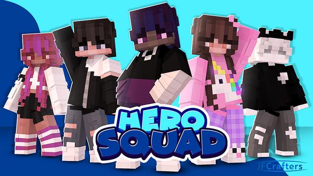 Thumbnail of the Minecraft Bedrock Marketplace product Hero Squad created by JFCrafters.