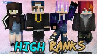 Thumbnail of the Minecraft Bedrock Marketplace product High Ranks created by JFCrafters.