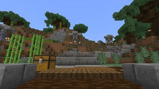 Screenshot of the Minecraft Bedrock Marketplace product Hobbitville created by JFCrafters.