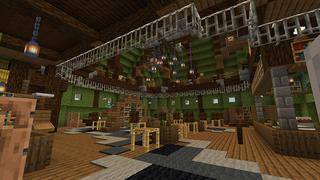Screenshot of the Minecraft Bedrock Marketplace product Hobbitville created by JFCrafters.