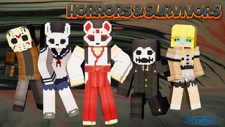 Thumbnail of the Minecraft Bedrock Marketplace product Horrors & Survivors created by JFCrafters.