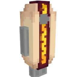 Thumbnail of the Minecraft Bedrock Marketplace product Hot Dog Mascot created by JFCrafters.