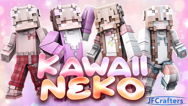 Thumbnail of the Minecraft Bedrock Marketplace product Kawaii Neko created by JFCrafters.