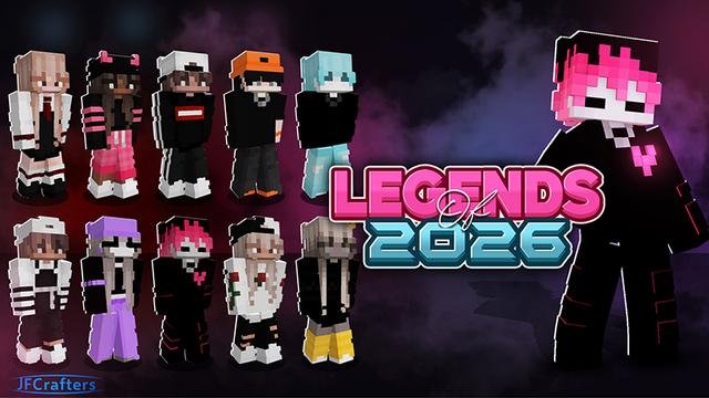 Thumbnail of the Minecraft Bedrock Marketplace product Legends Of 2026 created by JFCrafters.