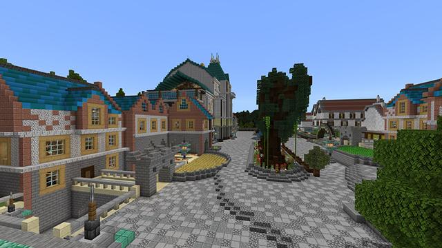 Screenshot of the Minecraft Bedrock Marketplace product Mandalopina Survival created by JFCrafters.