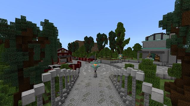 Screenshot of the Minecraft Bedrock Marketplace product Mandalopina Survival created by JFCrafters.