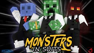 Thumbnail of the Minecraft Bedrock Marketplace product Monsters in Suits created by JFCrafters.