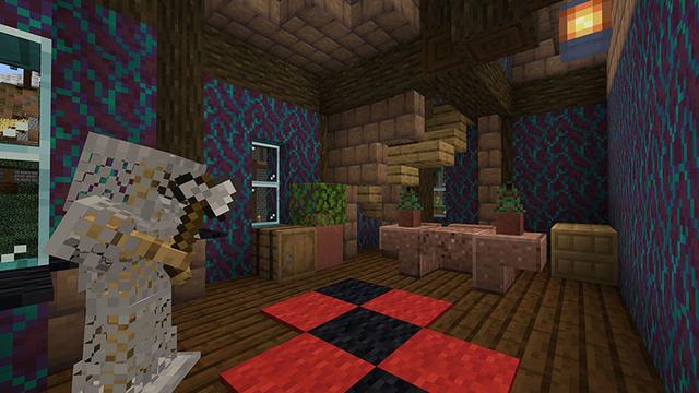 Screenshot of the Minecraft Bedrock Marketplace product Mystical Valley created by JFCrafters.