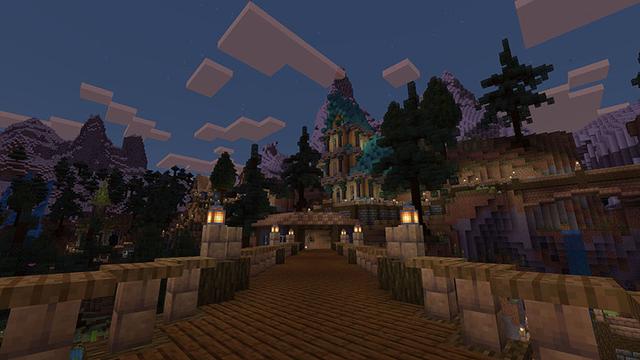 Screenshot of the Minecraft Bedrock Marketplace product Mystical Valley created by JFCrafters.