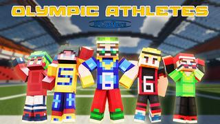 Thumbnail of the Minecraft Bedrock Marketplace product Olympic Athletes created by JFCrafters.