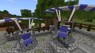 Screenshot of the Minecraft Bedrock Marketplace product Paragliders created by JFCrafters.