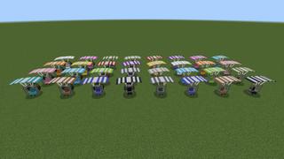 Screenshot of the Minecraft Bedrock Marketplace product Paragliders created by JFCrafters.
