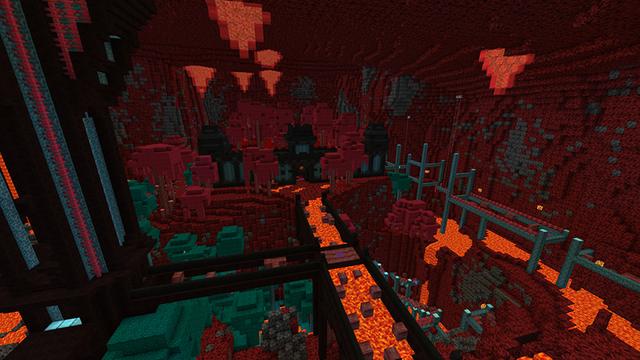Screenshot of the Minecraft Bedrock Marketplace product Parkour Conquest created by JFCrafters.