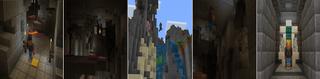 Panorama of the Minecraft Bedrock Marketplace product Parkour Island created by JFCrafters.