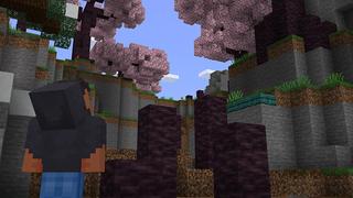 Screenshot of the Minecraft Bedrock Marketplace product Parkour Island created by JFCrafters.