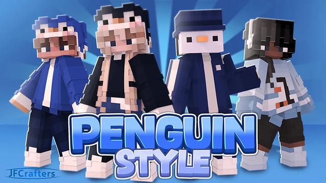 Thumbnail of the Minecraft Bedrock Marketplace product Penguin Style created by JFCrafters.