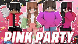 Thumbnail of the Minecraft Bedrock Marketplace product Pink Party created by JFCrafters.
