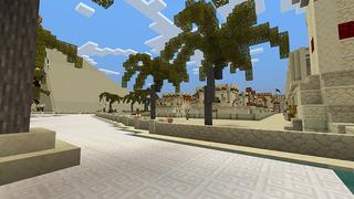 Screenshot of the Minecraft Bedrock Marketplace product Pyramaze created by JFCrafters.