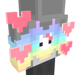 Thumbnail of the Minecraft Bedrock Marketplace product Rainbow Cat Top created by JFCrafters.
