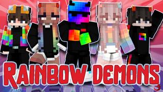 Thumbnail of the Minecraft Bedrock Marketplace product Rainbow Demons created by JFCrafters.