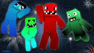 Thumbnail of the Minecraft Bedrock Marketplace product Rainbow Monsters created by JFCrafters.