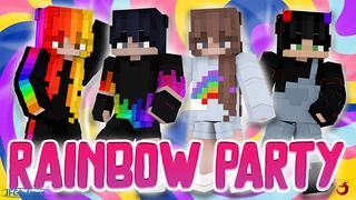 Thumbnail of the Minecraft Bedrock Marketplace product Rainbow Party created by JFCrafters.