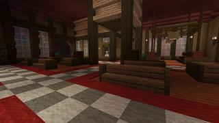 Screenshot of the Minecraft Bedrock Marketplace product RedRock Ravine created by JFCrafters.