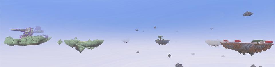 Panorama of the Minecraft Bedrock Marketplace product Roughlands created by JFCrafters.